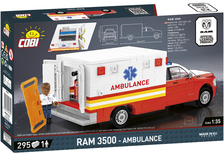Ram 3500 Ambulance 1:35 #24609